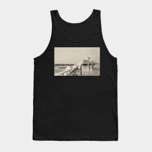 Rough sea on Madeira Drive, Brighton Tank Top